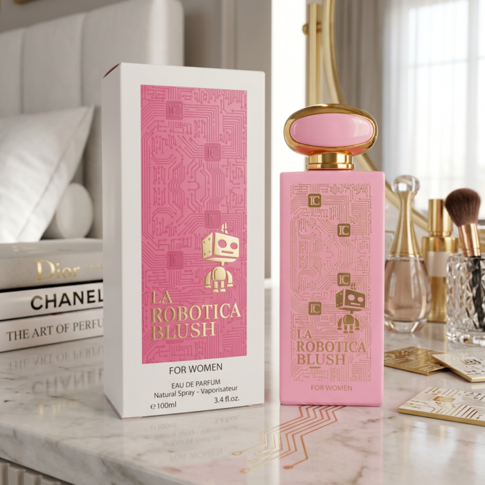 La robotica blush inspired by Paco Rabanne Fame