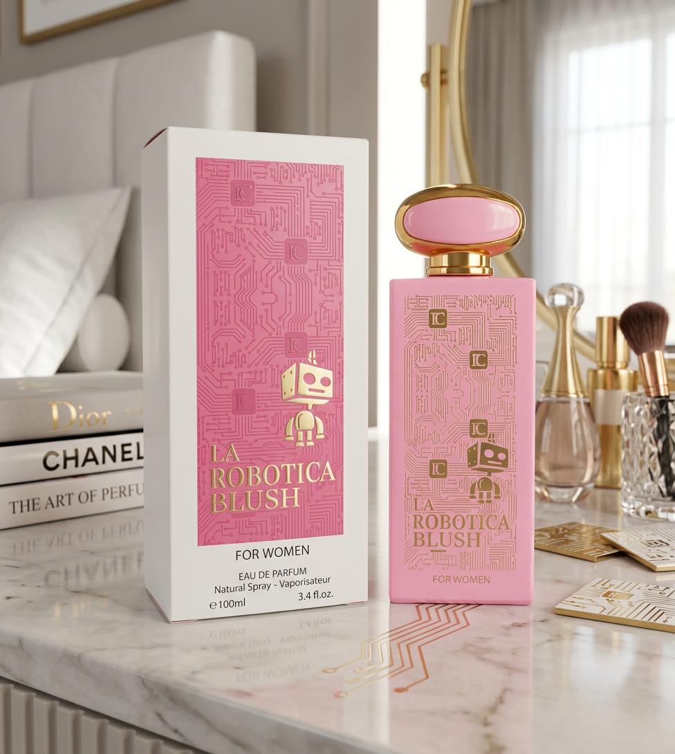La robotica blush inspired by Paco Rabanne Fame