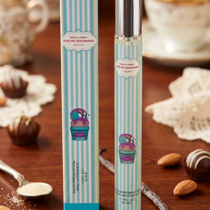 Give me Gourmand, Vanilla Freak (pocket size) Candy/ Marshmellow range