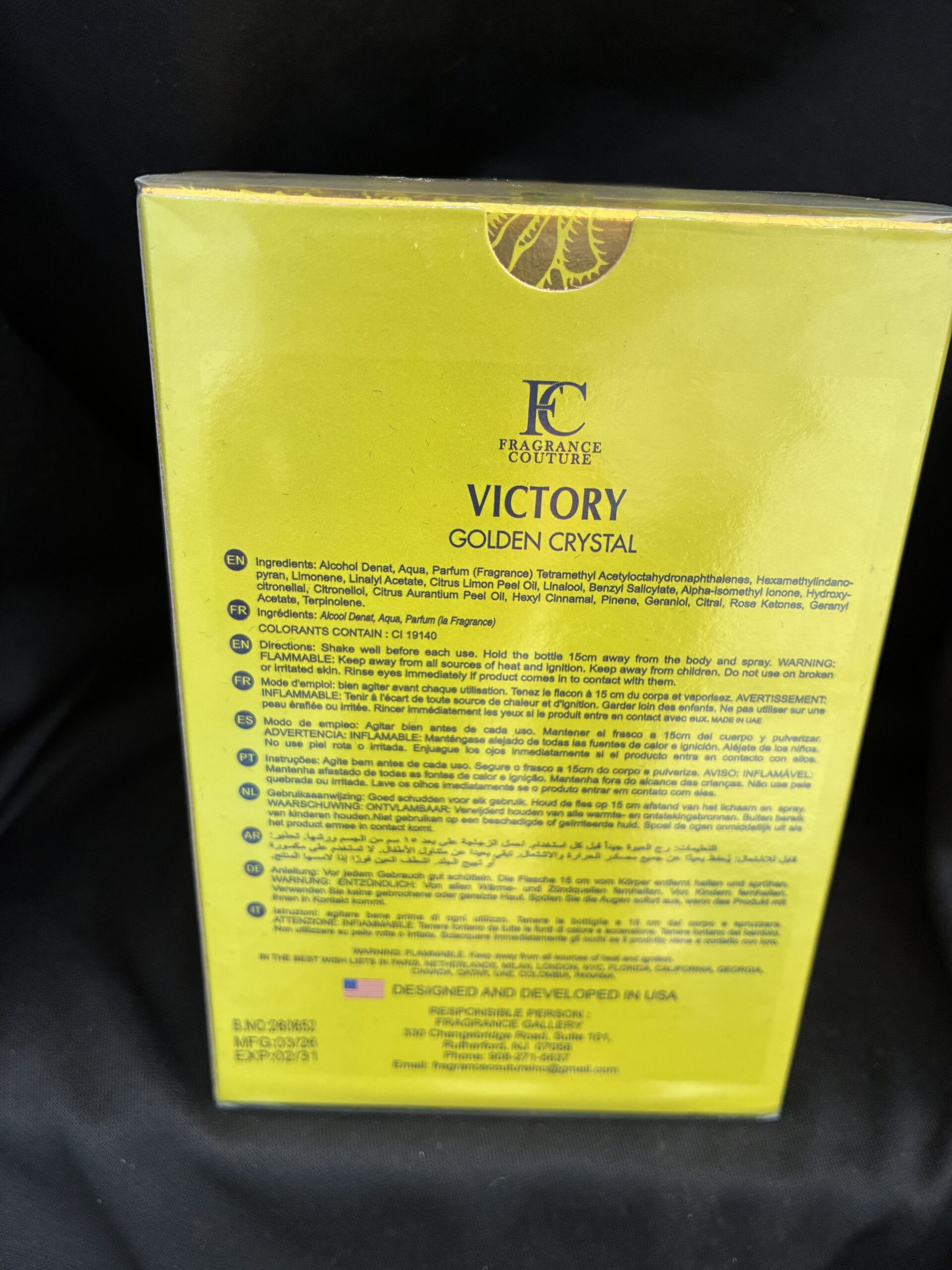 Victory Golden Crystal - Image 3
