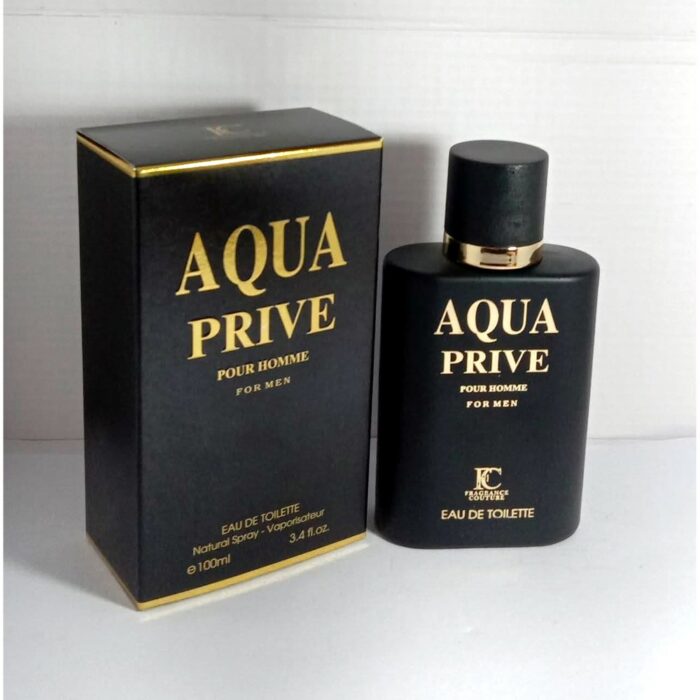 Aqua Privé eau de parfum bottle and box