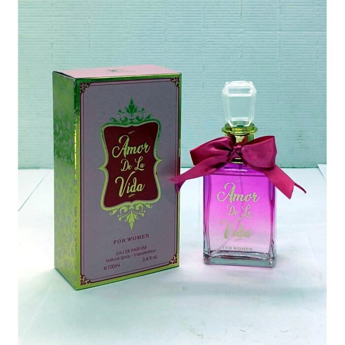 Amor De La Vida eau de parfum bottle and box